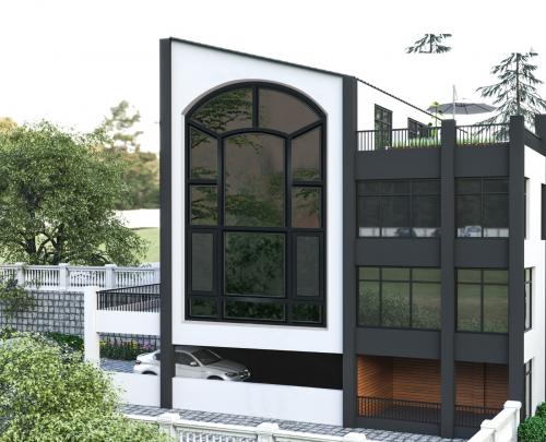 110(奢华)内外隐框断桥窗纱一体系列