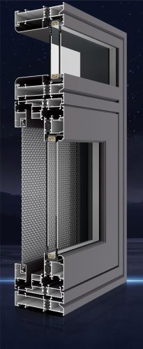 120爆款窗纱一体内外平系列